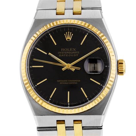 rolex oysterquartz acciaio e oro|rolex oyster quartz datejust.